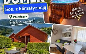 KICZARA Domki ogrzewane nad Jeziorem Solińskim w centrum Polańczyka60180--6454